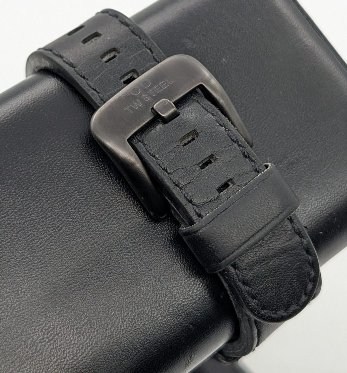 TW Steel Canteen Style TW-905 Ø50mm Quarz Uhr PVD Schwarz #1379