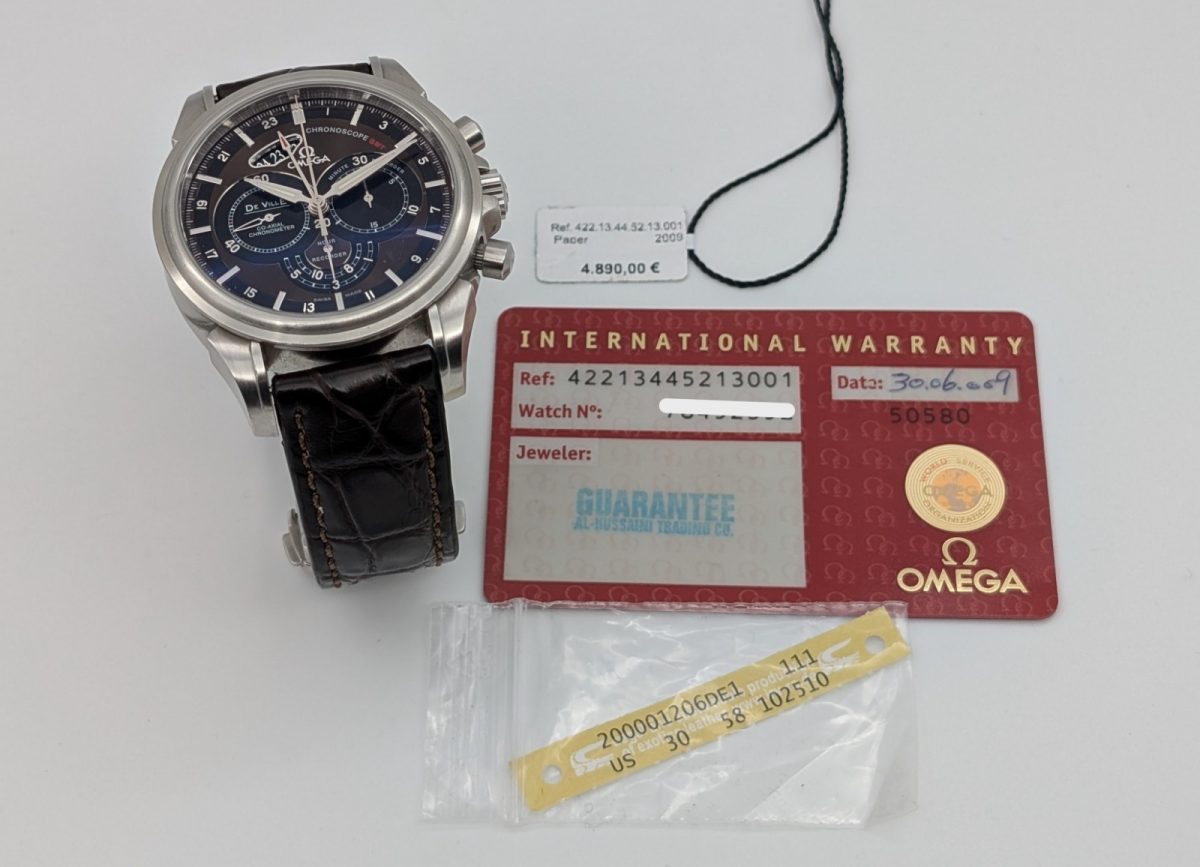Omega De Ville Co-Axial Chronoscope| REF. 422.13.44.52.13.001 | Ø44mm Uhr #1419