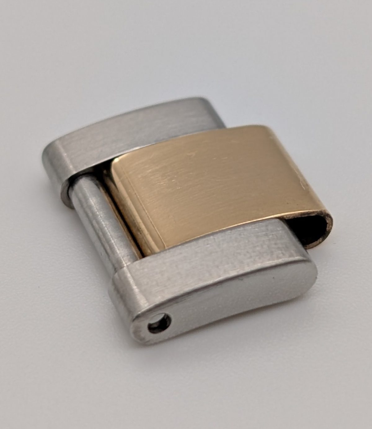 Rolex Oyster Element Glied 14mm Stahl/Gold 18K Mattiert & Poliert #1282