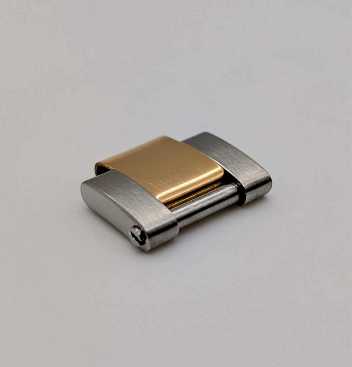 Rolex Oyster Element Glied 14mm Stahl/Gold 18K Mattiert & Poliert #1282