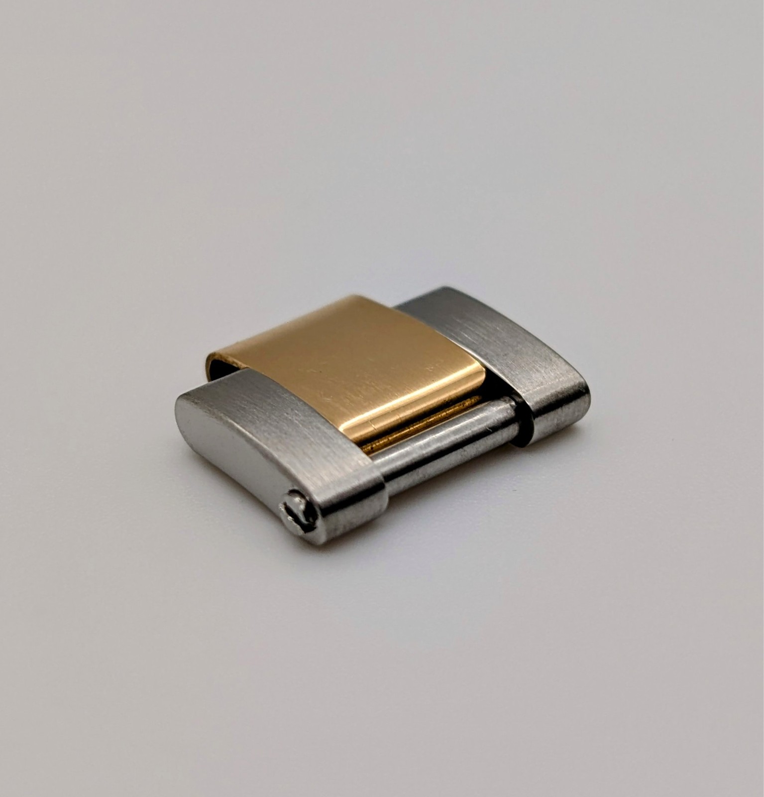 Rolex Oyster Element Glied 14mm Stahl/Gold 18K Mattiert & Poliert #1282