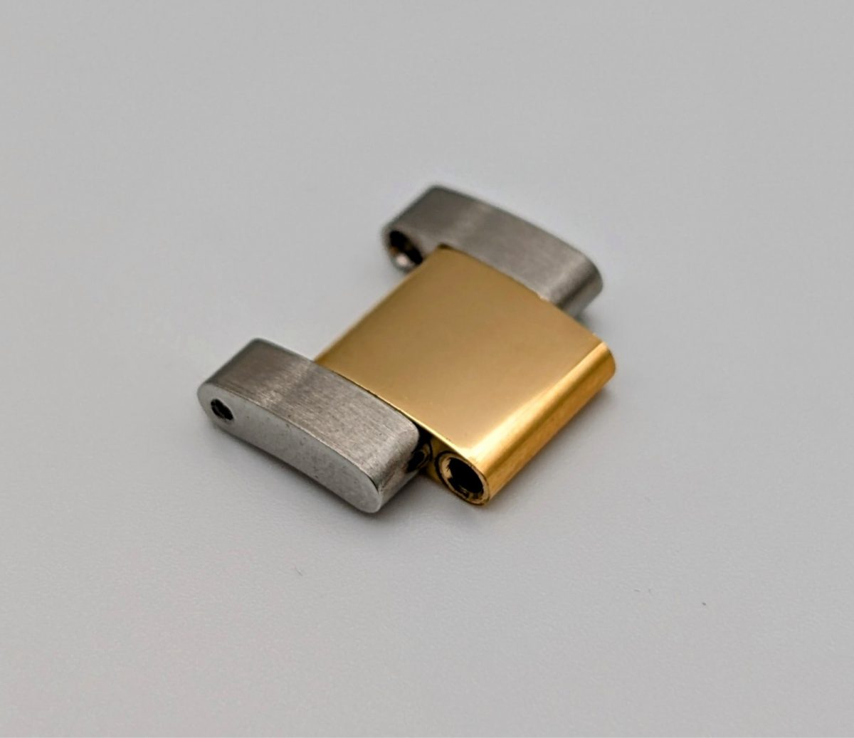 Rolex Oyster Element Glied 15,50mm Stahl/Gold 18K Mattiert & Poliert #1425