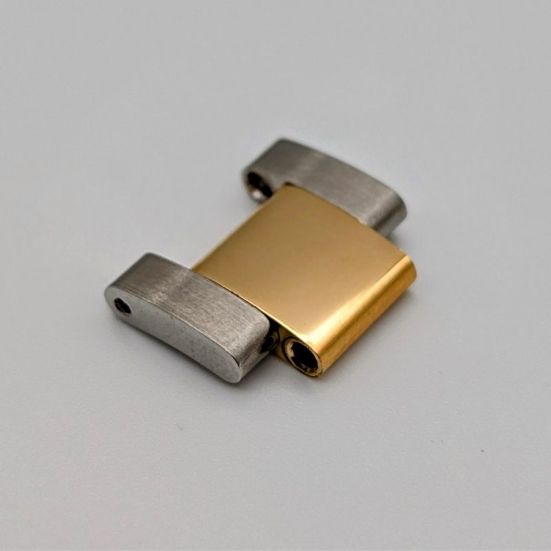 Rolex Oyster Element Glied 15,50mm Stahl/Gold 18K Mattiert & Poliert #1425