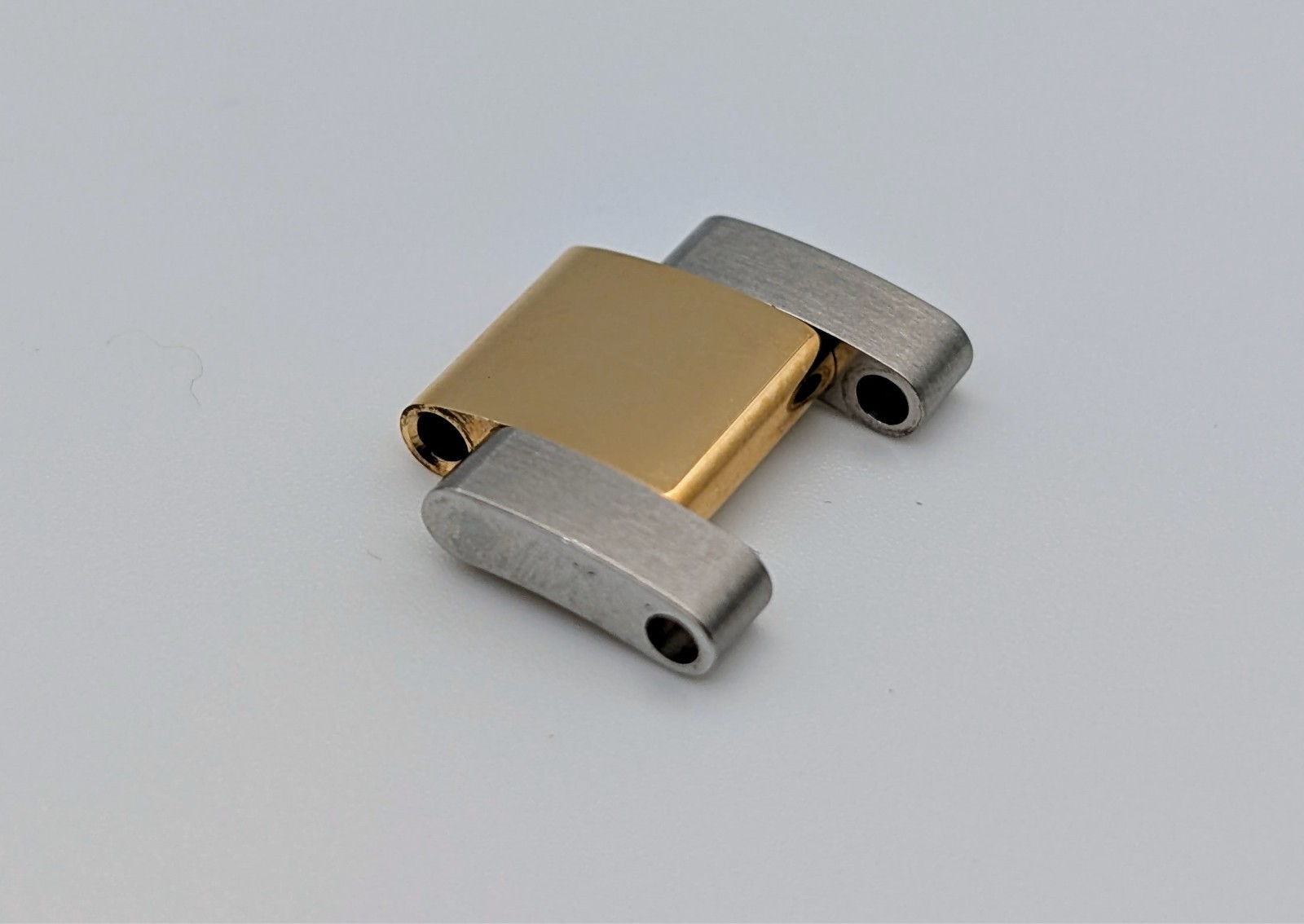 Rolex Oyster Element Glied 15,50mm Stahl/Gold 18K Mattiert & Poliert #1425