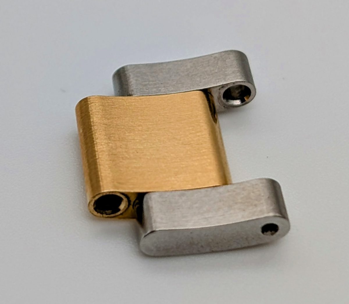 Rolex Oyster Element Glied 15,50mm Stahl/Gold 18K Mattiert & Poliert #1425