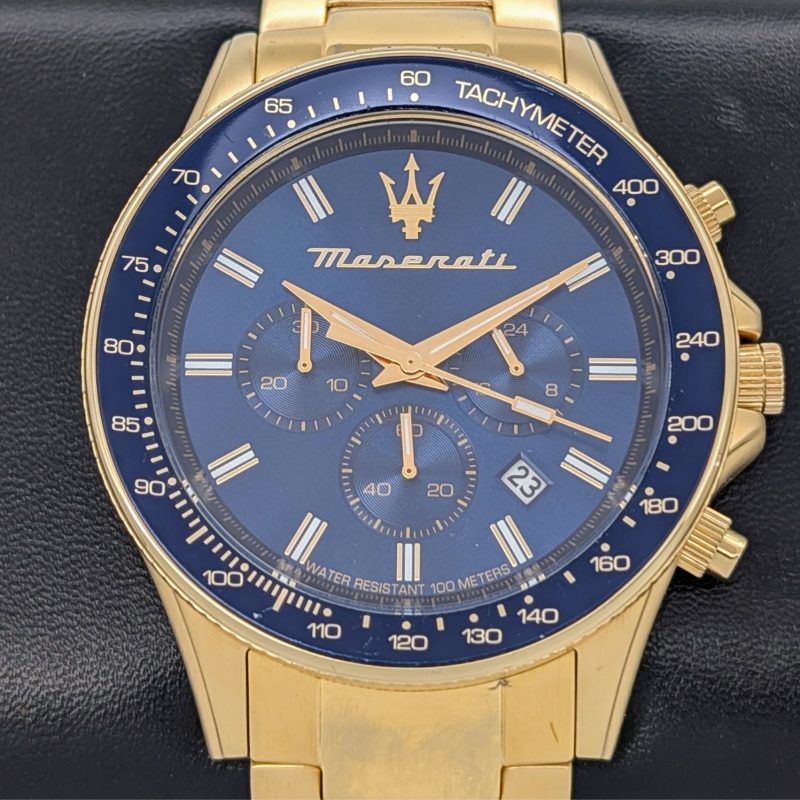 Maserati Sfidai R8873640008 Ø44mm Uhr Herrenuhr Chronograph #1367