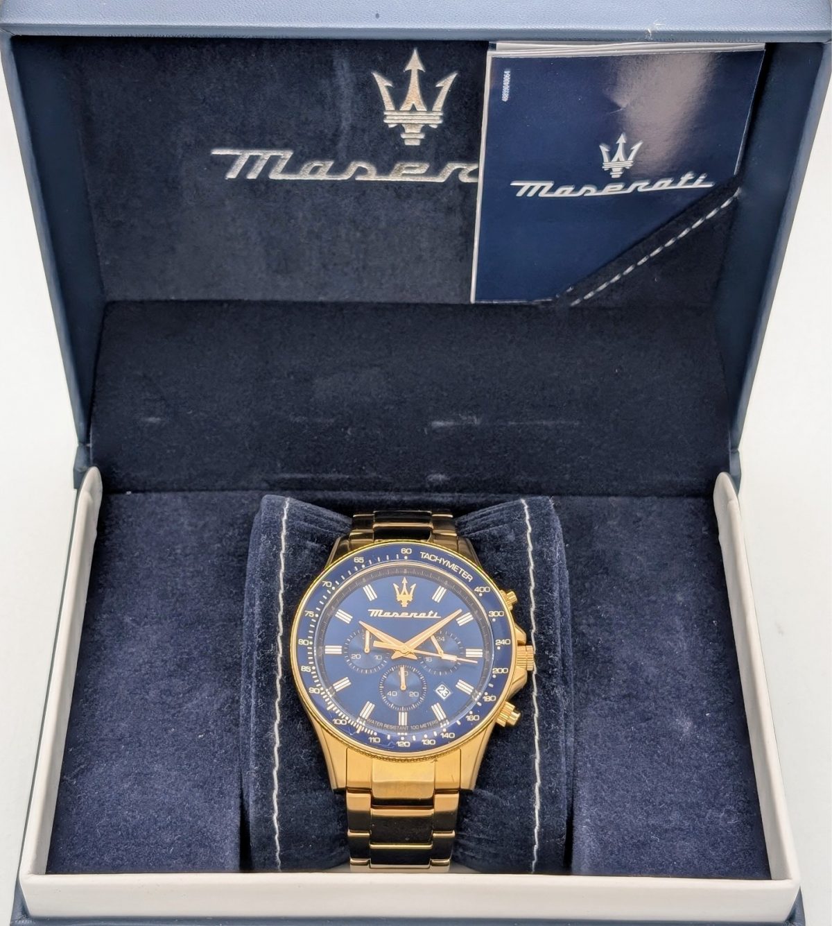 Maserati Sfidai R8873640008 Ø44mm Uhr Herrenuhr Chronograph #1367