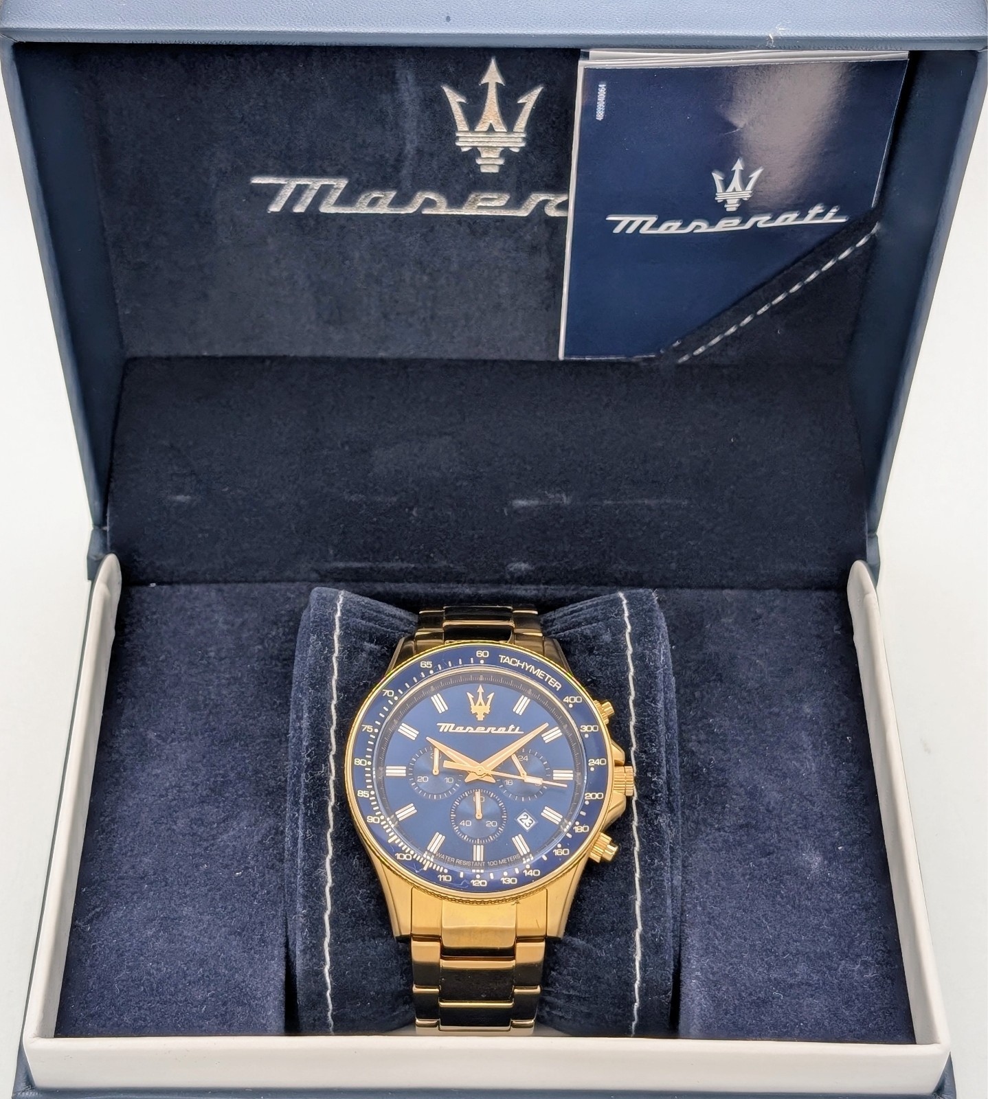 Maserati Sfidai R8873640008 Ø44mm Uhr Herrenuhr Chronograph #1367