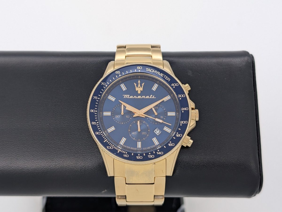 Maserati Sfidai R8873640008 Ø44mm Uhr Herrenuhr Chronograph #1367