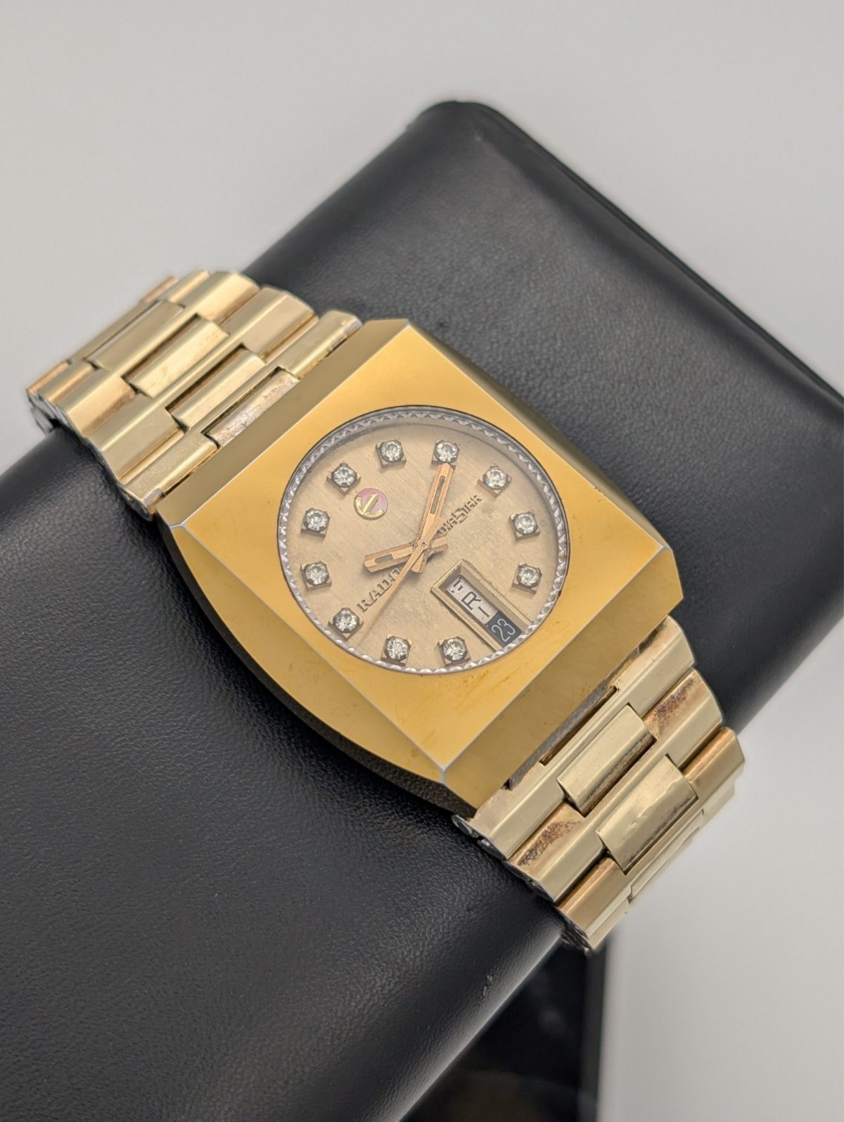 RADO DIASTAR Day-Date Water Sealed Vintage Automatik Ø35,5mm Uhr #1362