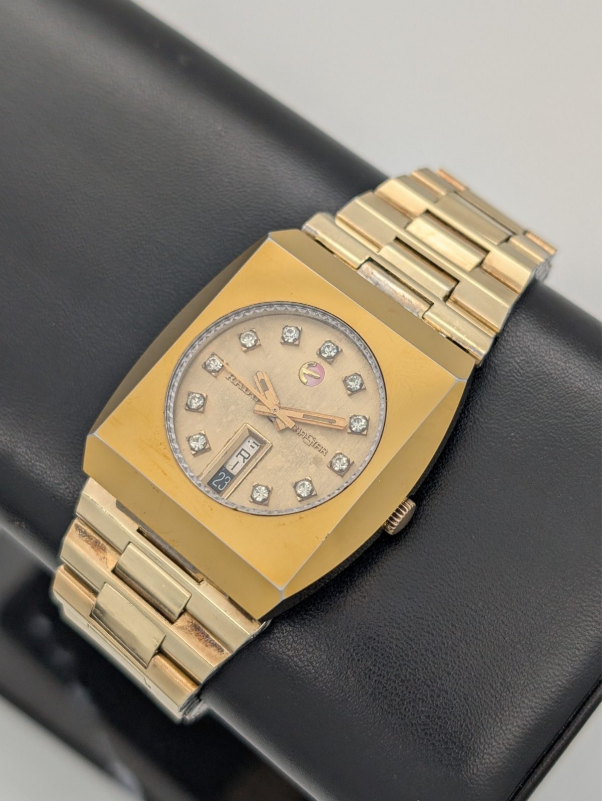 RADO DIASTAR Day-Date Water Sealed Vintage Automatik Ø35,5mm Uhr #1362