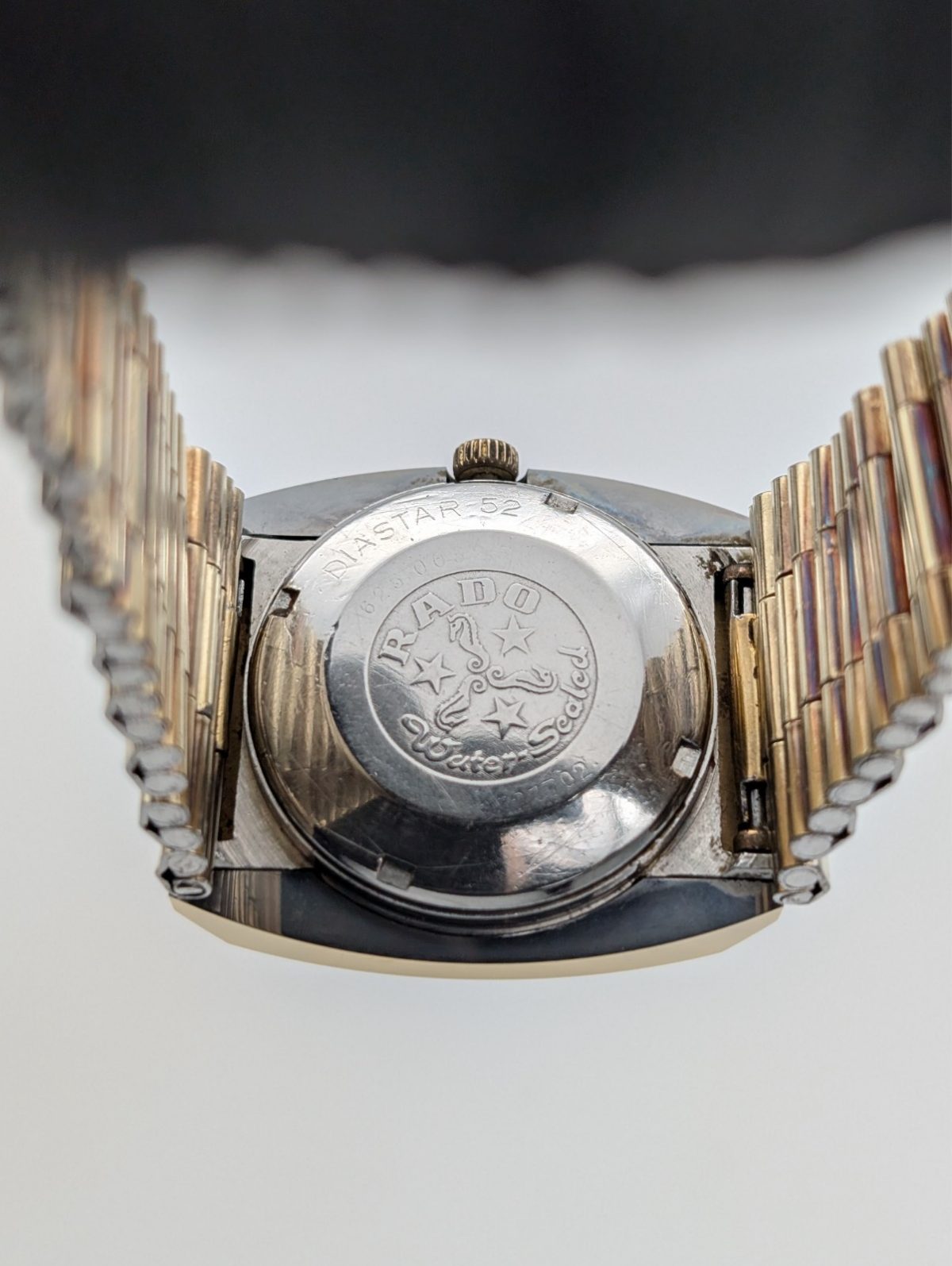 RADO DIASTAR Day-Date Water Sealed Vintage Automatik Ø35,5mm Uhr #1362