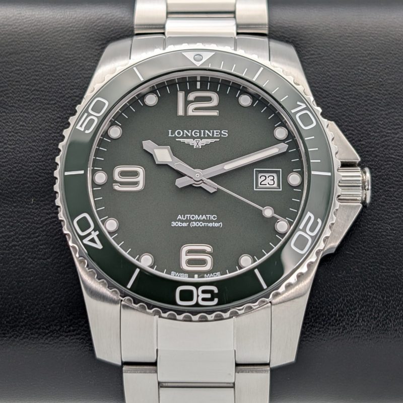 Longines L3.781.4.06.6 HydroConquest Automatic Ø41mm Uhr Green Dial #1059