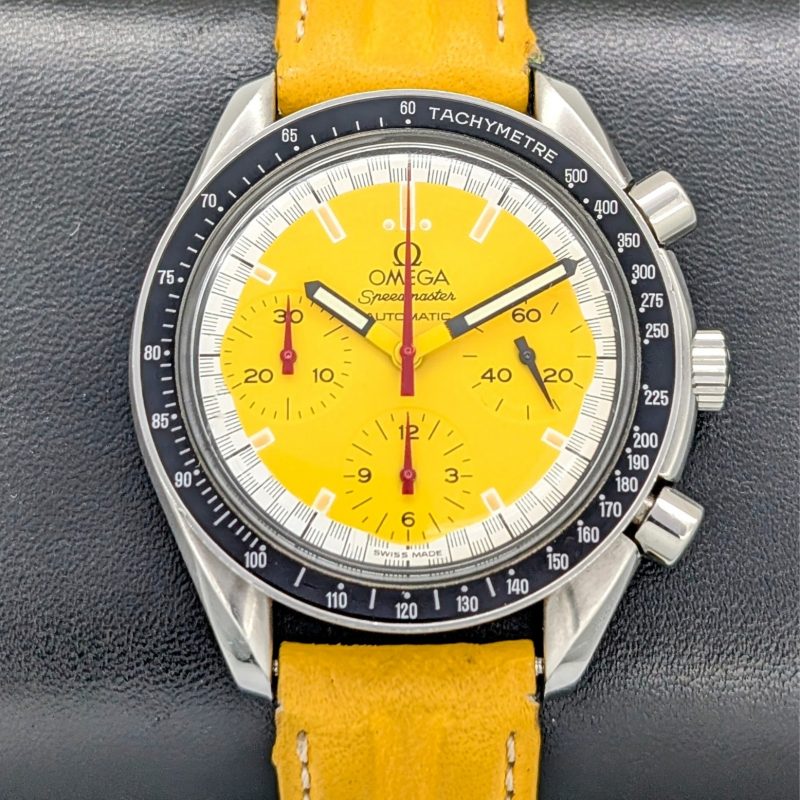 Omega Speedmaster Automatic Uhr | Ref. 175.0032 | Ø39mm | Yellow/Dial #1435
