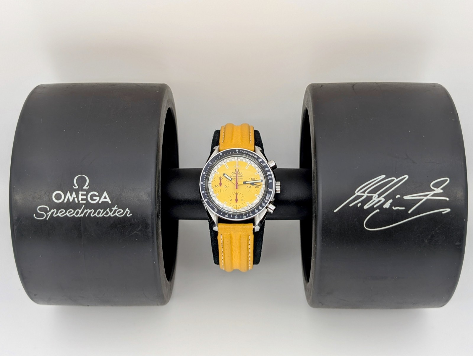 Omega Speedmaster Automatic Uhr | Ref. 175.0032 | Ø39mm | Yellow/Dial #1435