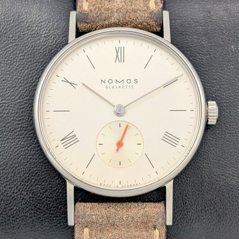 NOMOS Glashütte Tangente 33 | Ref. 5285 | Ø33mm | Champagner| 2018 Uhr #1456