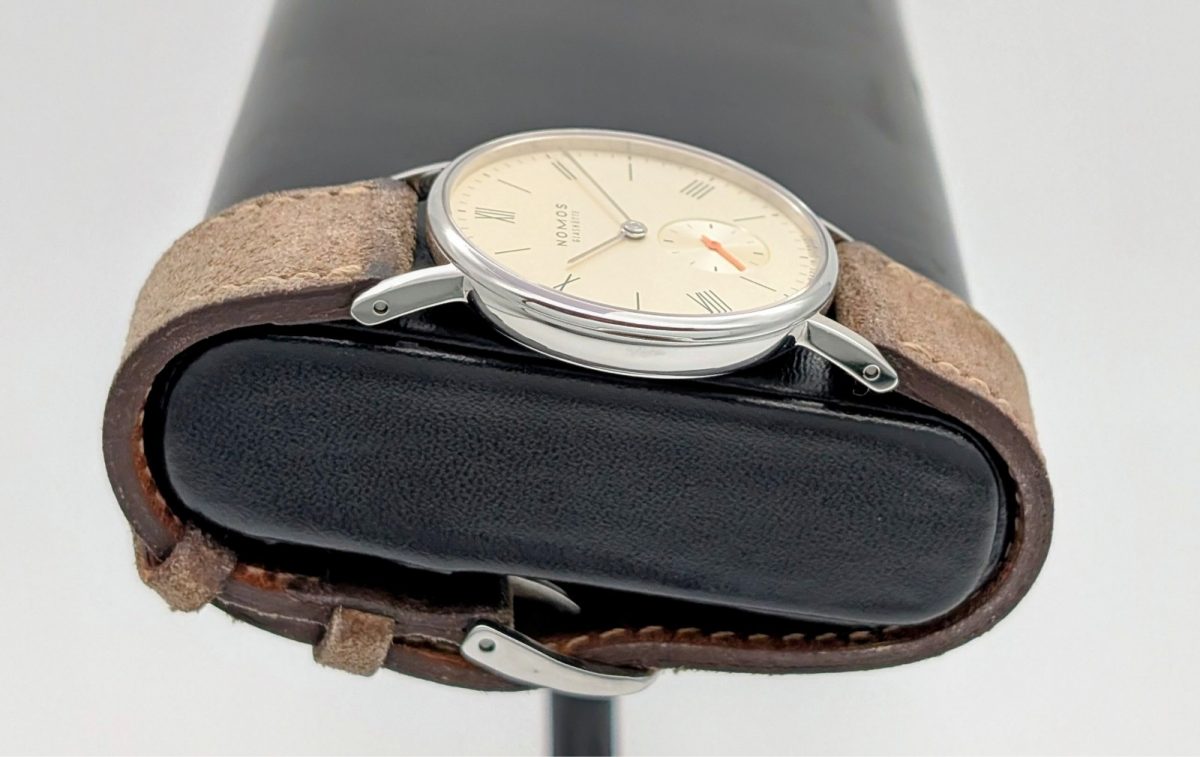 NOMOS Glashütte Tangente 33 | Ref. 5285 | Ø33mm | Champagner| 2018 Uhr #1456