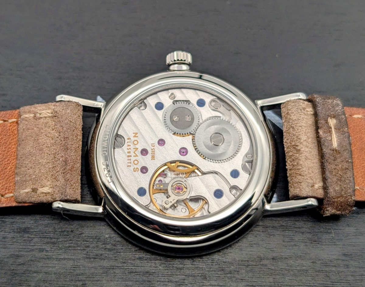NOMOS Glashütte Tangente 33 | Ref. 5285 | Ø33mm | Champagner| 2018 Uhr #1456