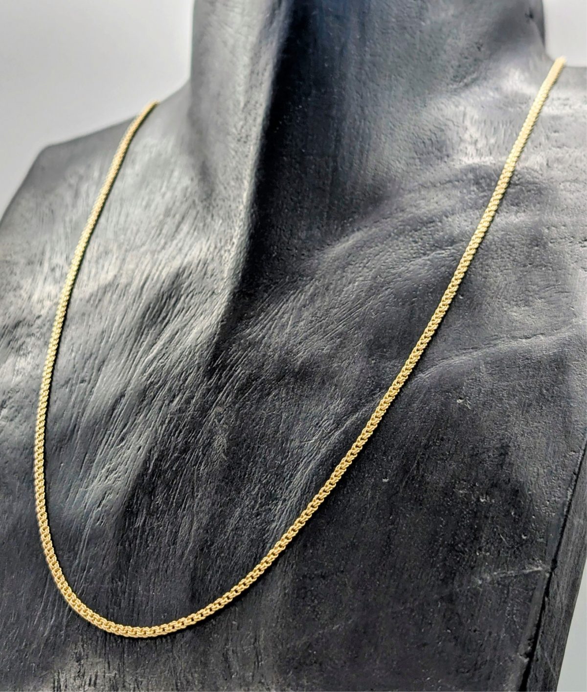 585/14K Gelbgold Panzerkette - 7,20 g - Gliederkette Kette 60cm #1481