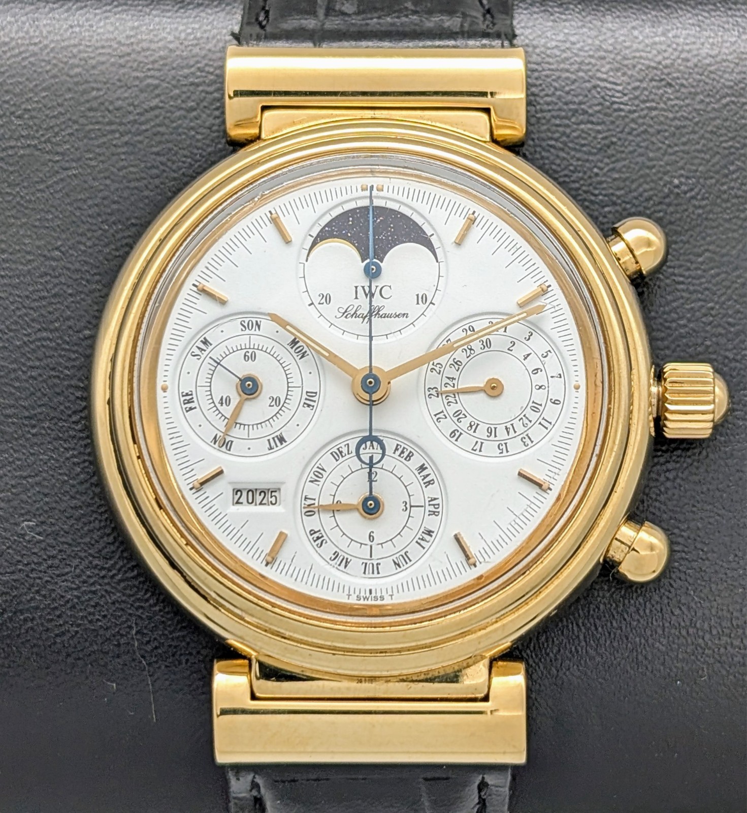 IWC Schaffhausen Da Vinci Chronograph Uhr | Ref. 3750 | Ø39mm | 750/18K #1485