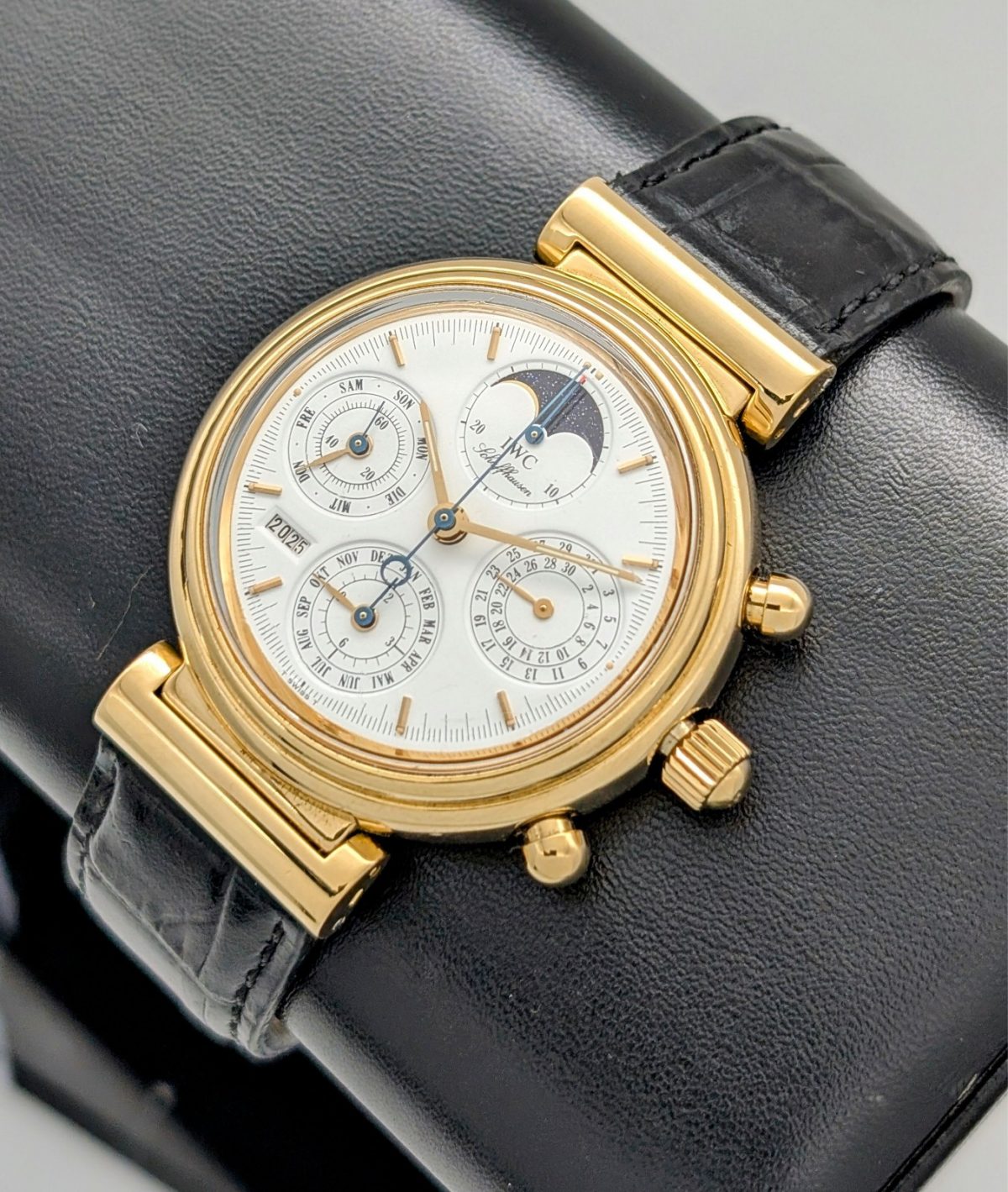 IWC Schaffhausen Da Vinci Chronograph Uhr | Ref. 3750 | Ø39mm | 750/18K #1485