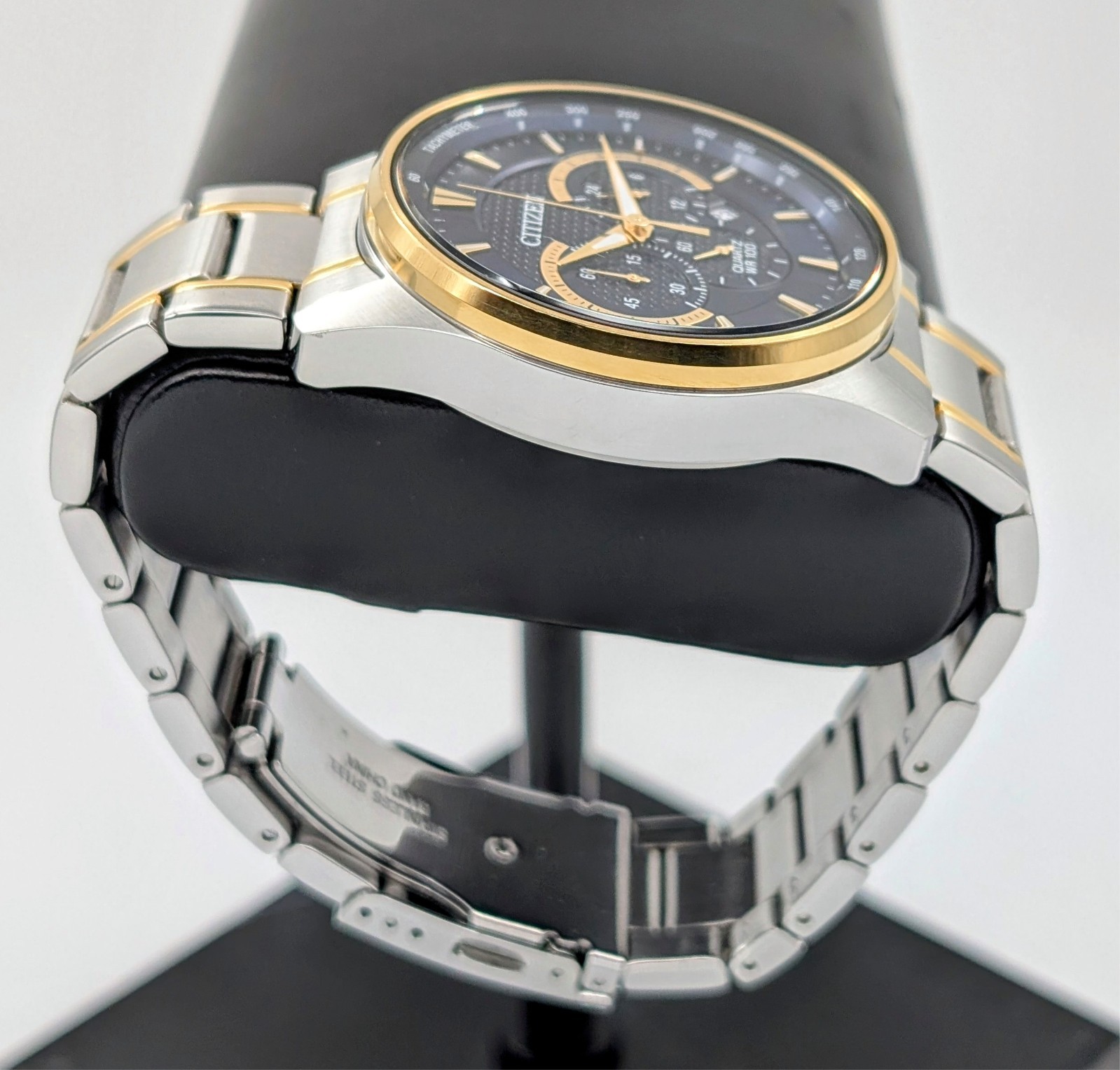 Citizen Chronograph Quartz Ref. 0520-S124107 – Edelstahl/Gold Ø42mm Uhr #1512