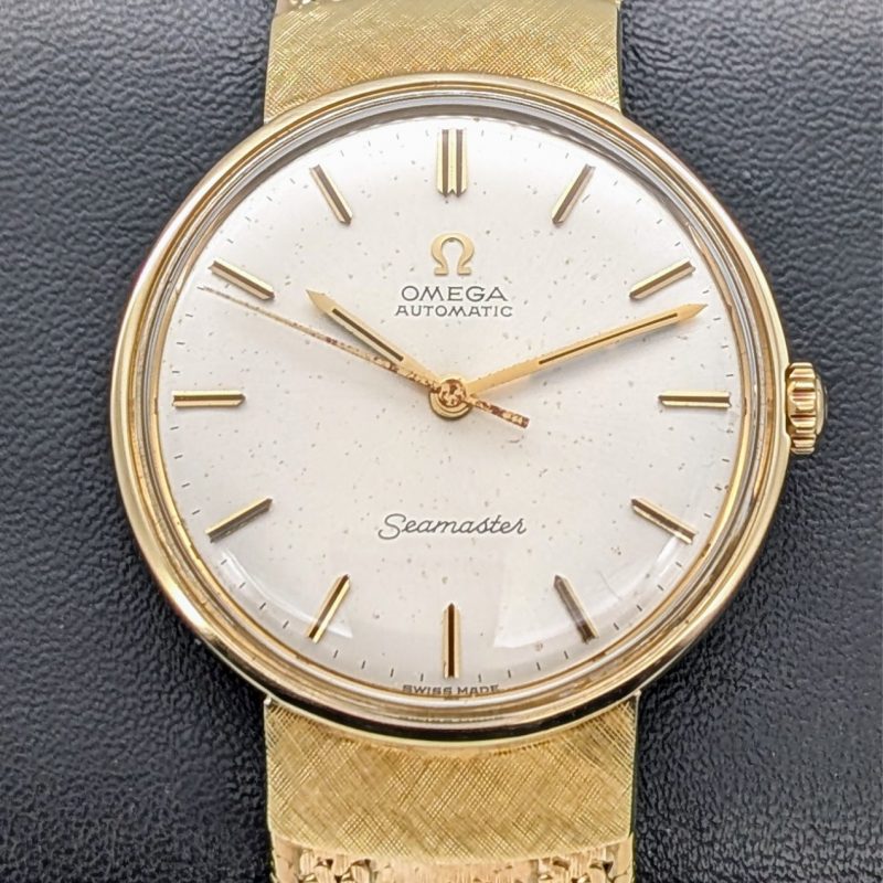 Omega Seamaster Automatic 585 Gold| 165.001 | Kal.552 Vintage Uhr Ø35mm #1458