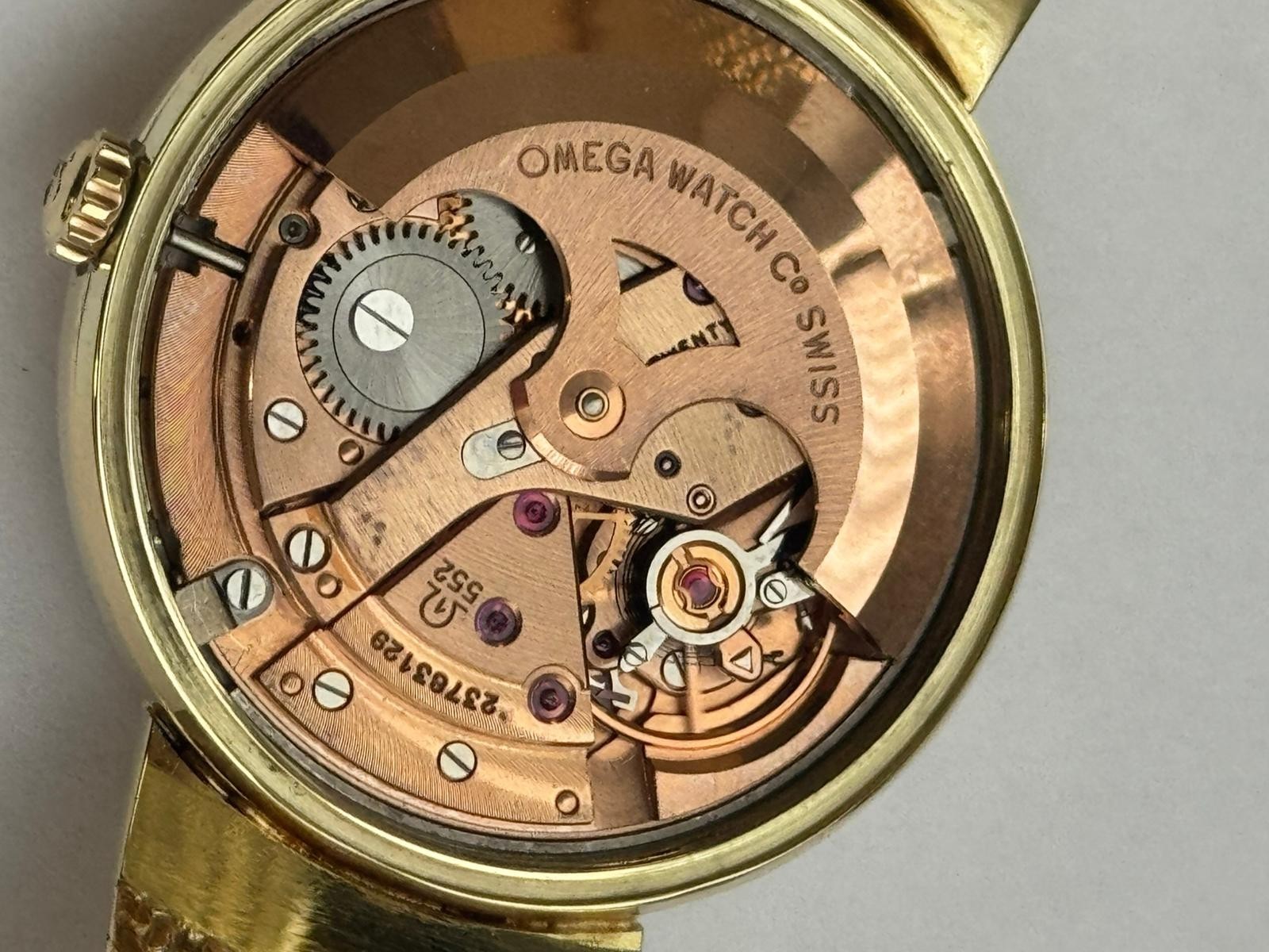 Omega Seamaster Automatic 585 Gold| 165.001 | Kal.552 Vintage Uhr Ø35mm #1458