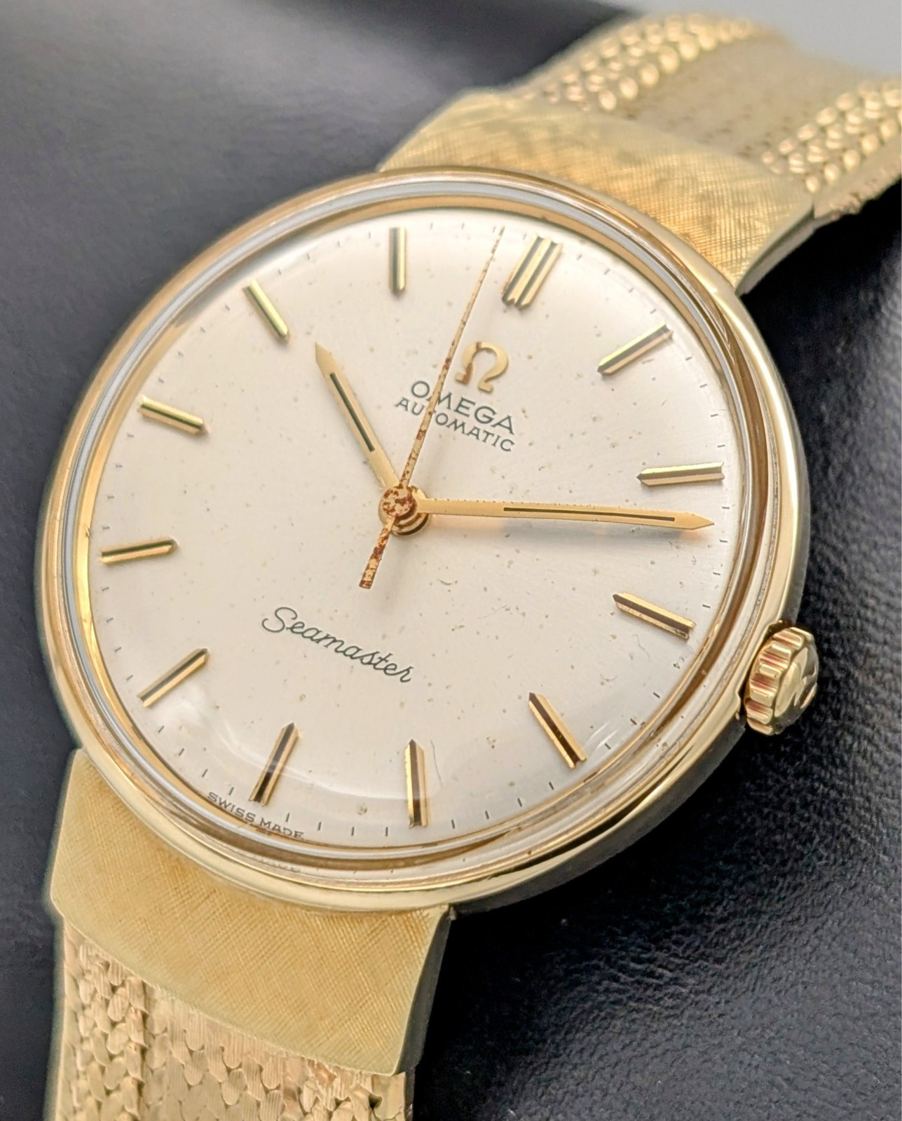 Omega Seamaster Automatic 585 Gold| 165.001 | Kal.552 Vintage Uhr Ø35mm #1458