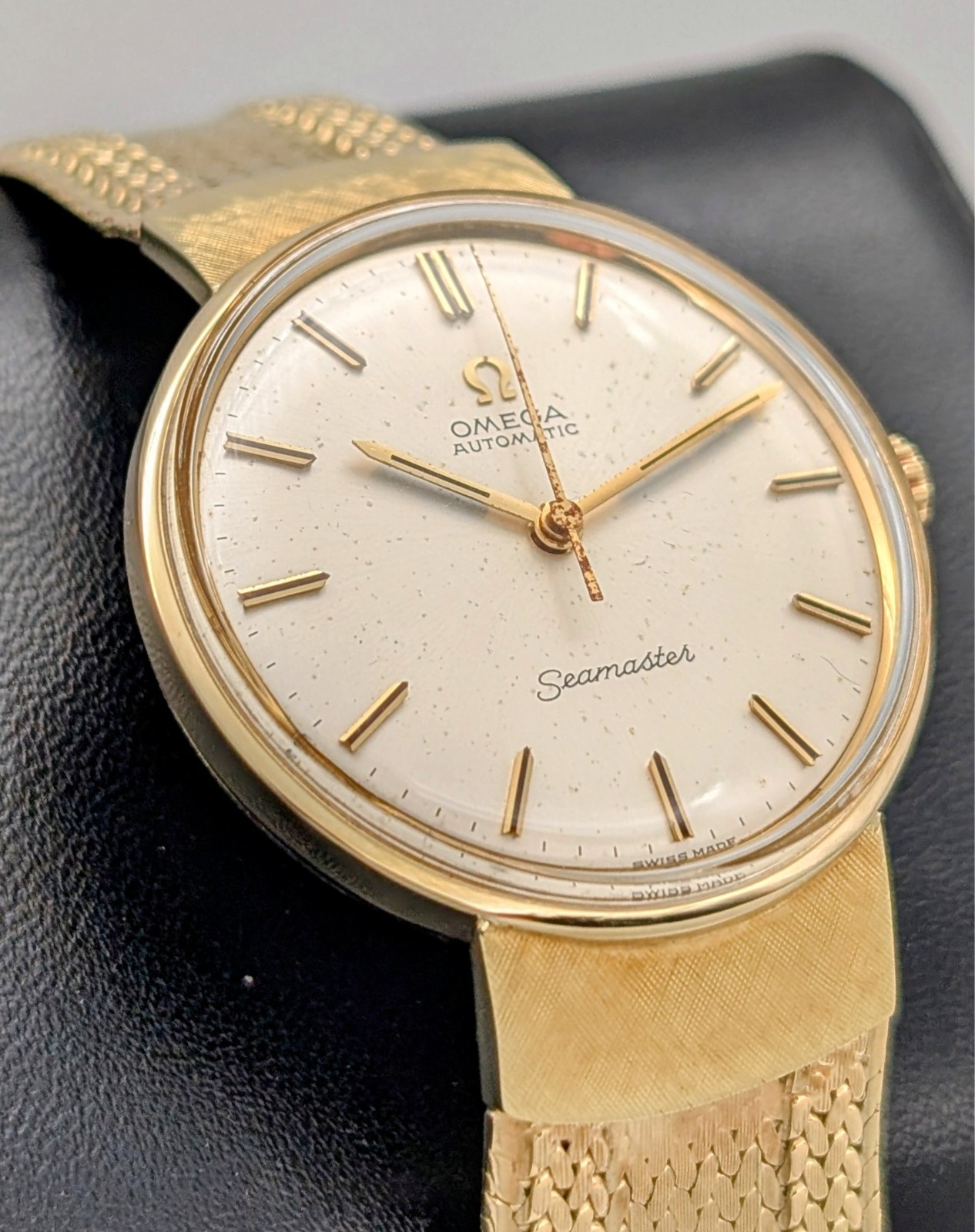 Omega Seamaster Automatic 585 Gold| 165.001 | Kal.552 Vintage Uhr Ø35mm #1458