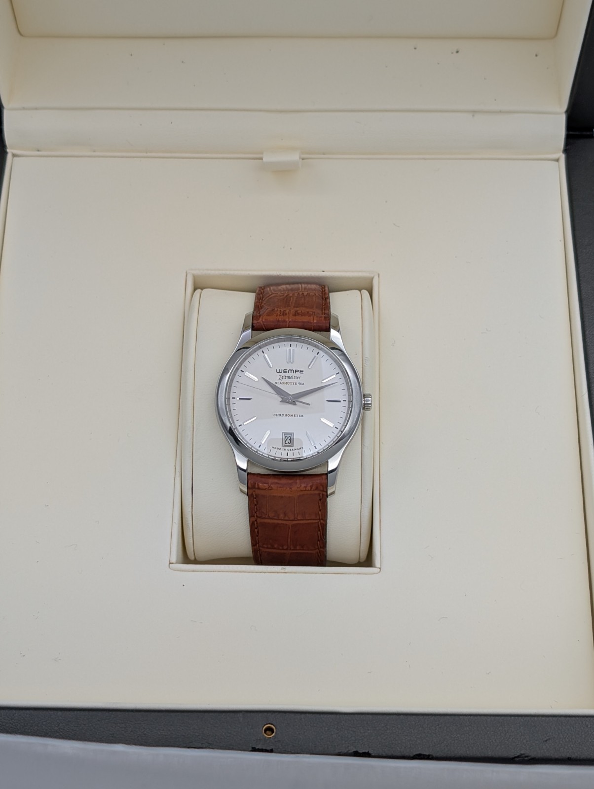 Wempe Zeitmeister Glashütte | 009509 | Airbus 25 Jahre Edition Uhr Ø39mm #1475