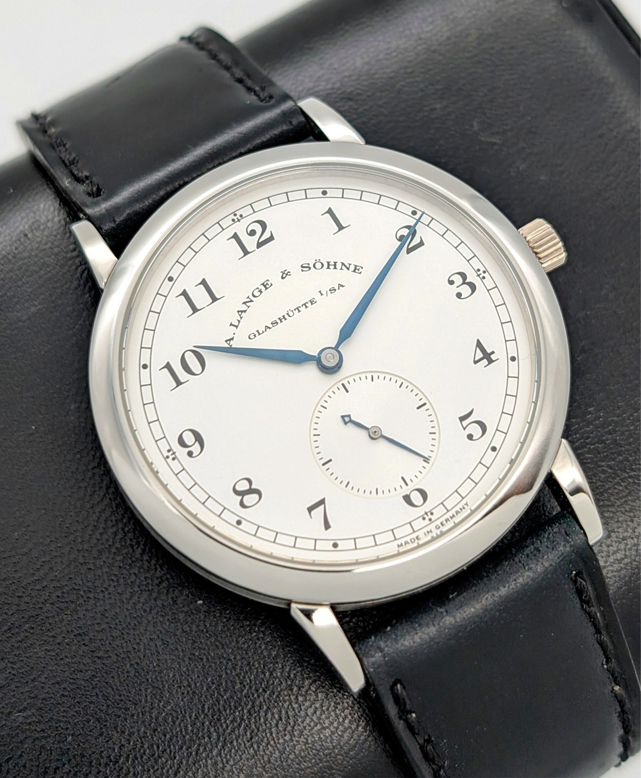 A. Lange & Söhne 1815 | Ref. 206.025 | Ø36mm 950 Platinum Fullset 1999 Uhr #1445