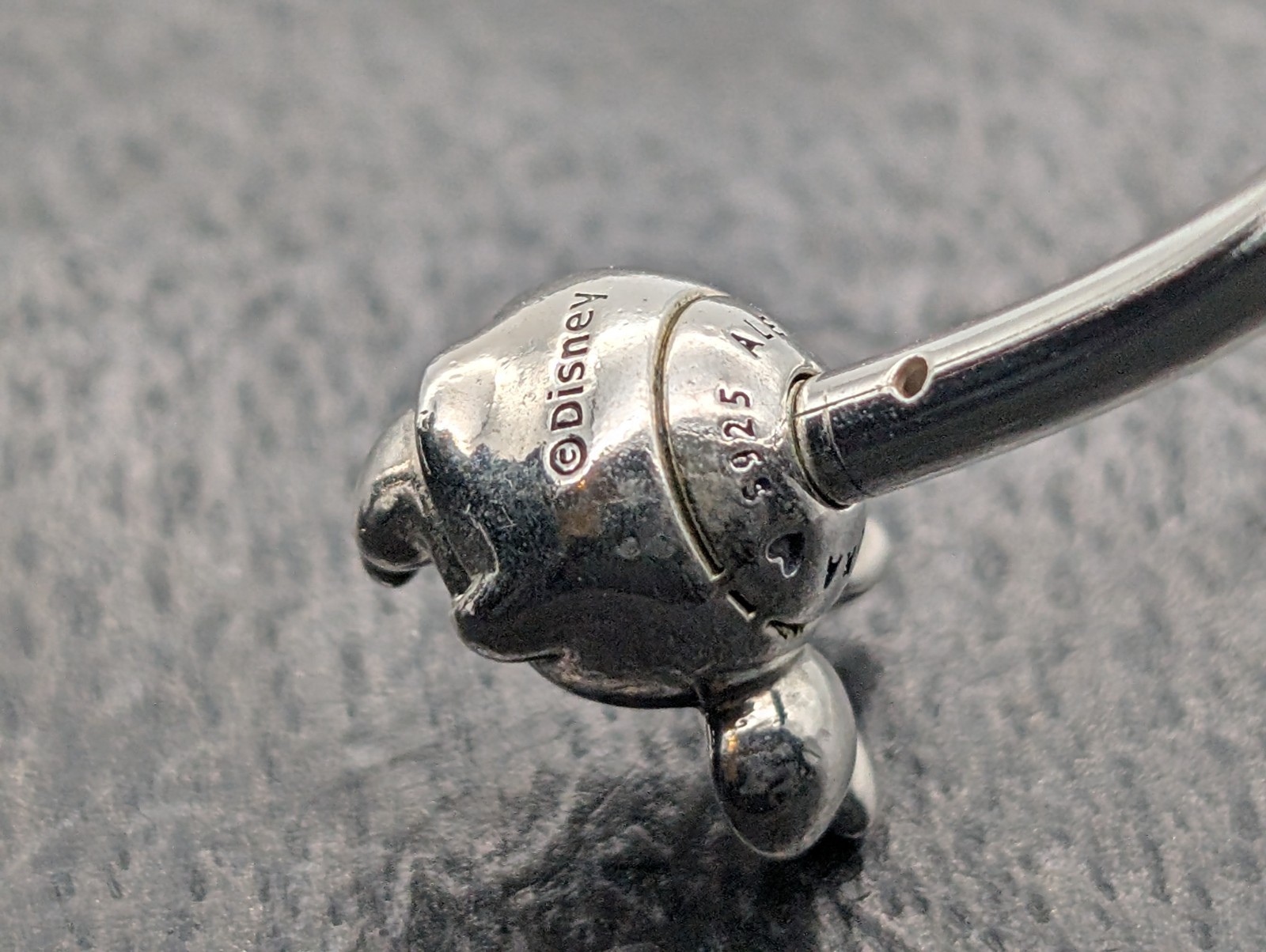 Pandora 925 Silber Armreifen – 19,50g – 16cm Disney Mickey & Minnie #1486