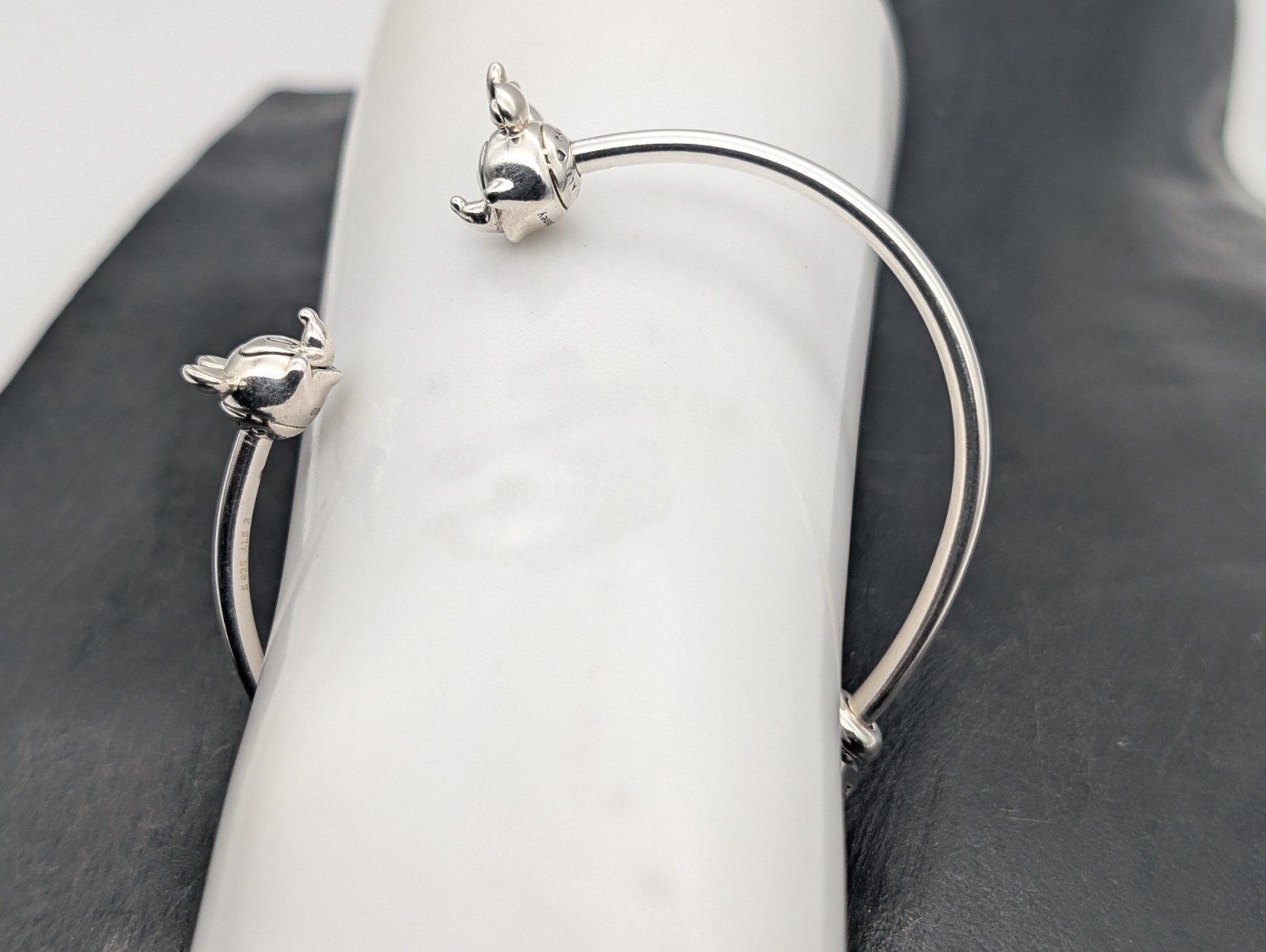 Pandora 925 Silber Armreifen – 19,50g – 16cm Disney Mickey & Minnie #1486