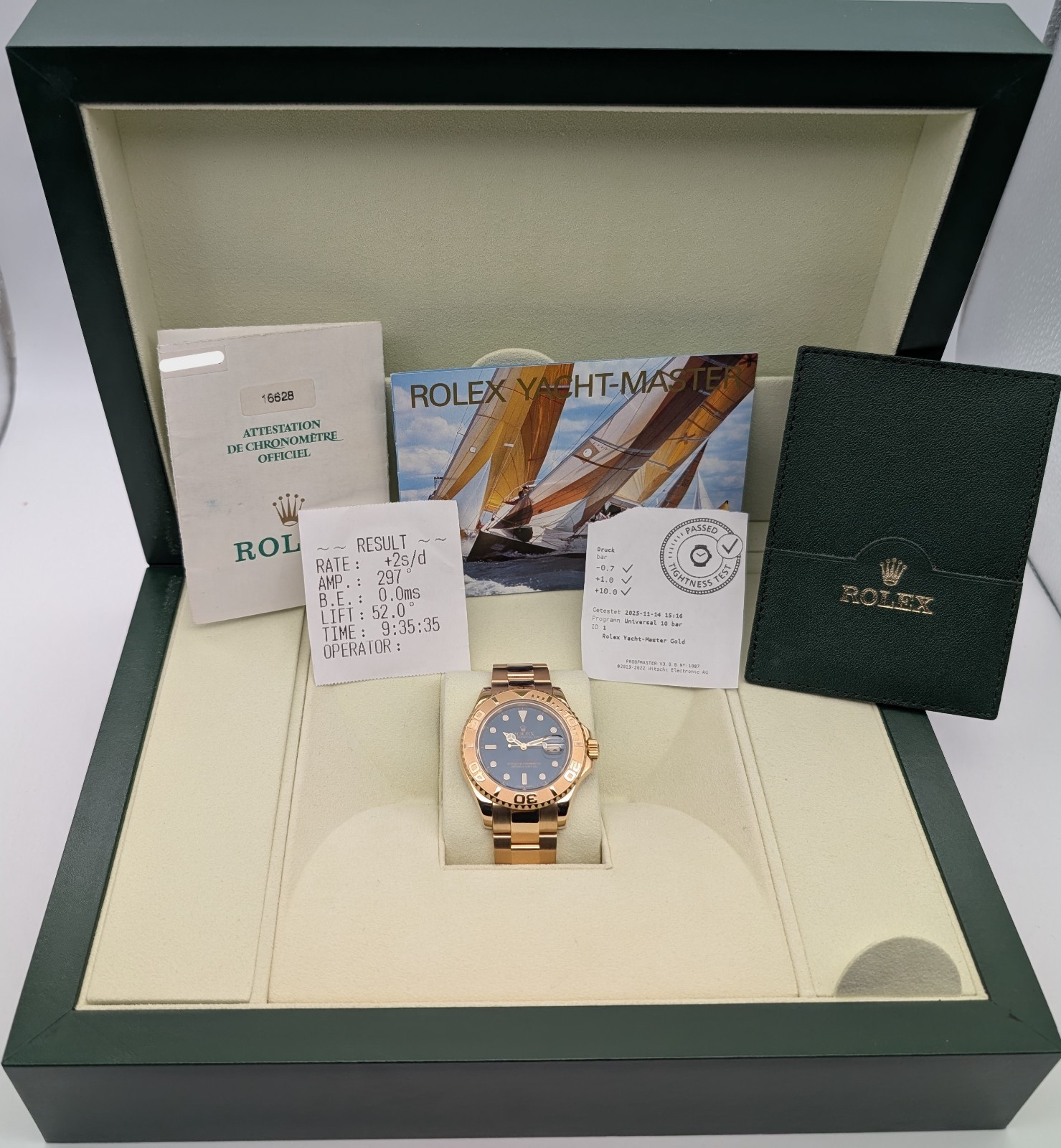 Rolex Yacht-Master 40 | Ref. 16628 | Ø40mm | Blue/Dial | Uhr aus 2005 #1587