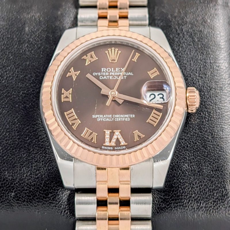 Rolex Datejust 31 | 178271 | Ø31mm | Brown Roman/Dial | Fullset 2017 Uhr #1588