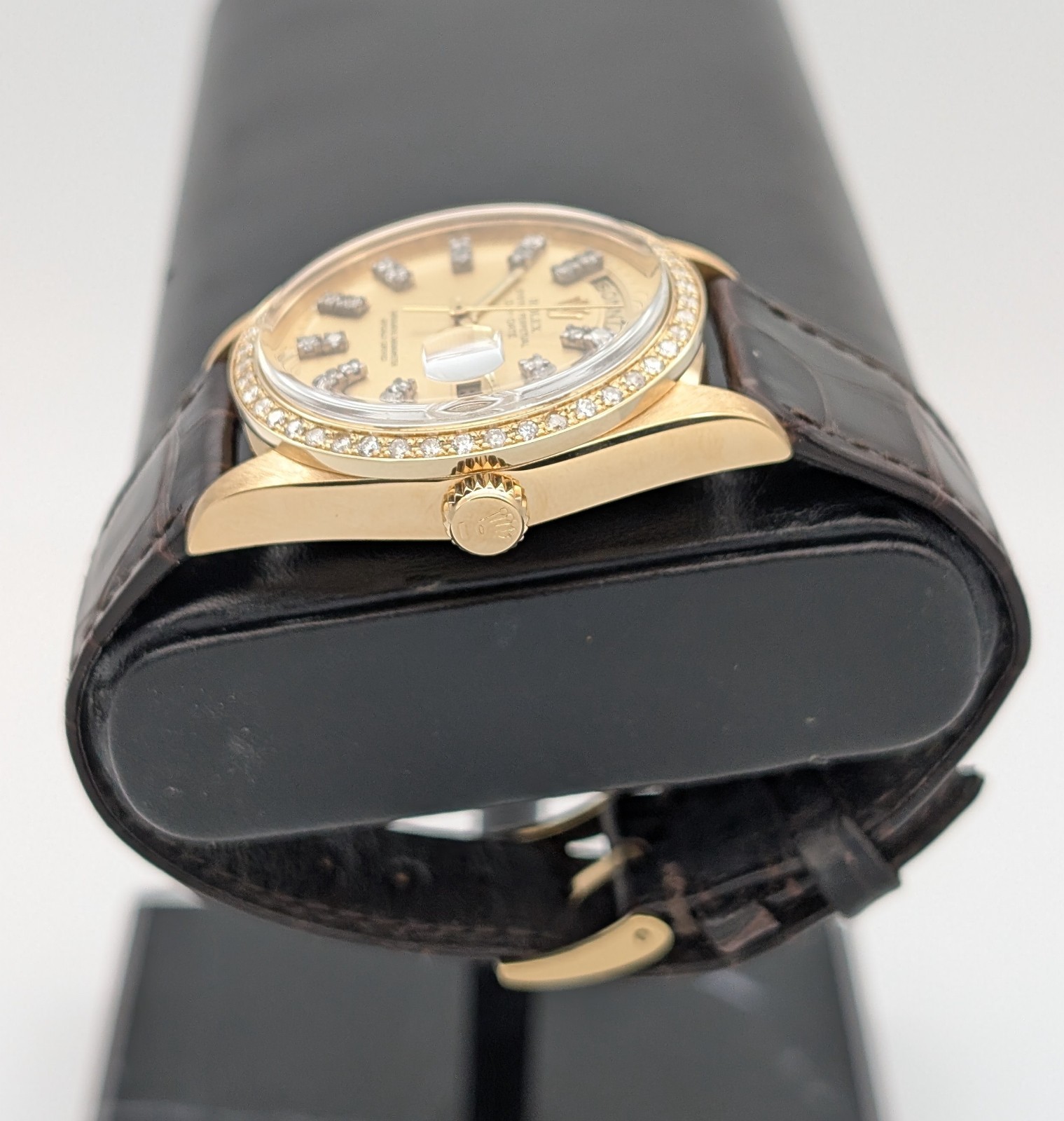 Rolex Day-Date | Ref. 1803 | Ø36mm | Diamond Gold Dial | Uhr aus 1973 #1586