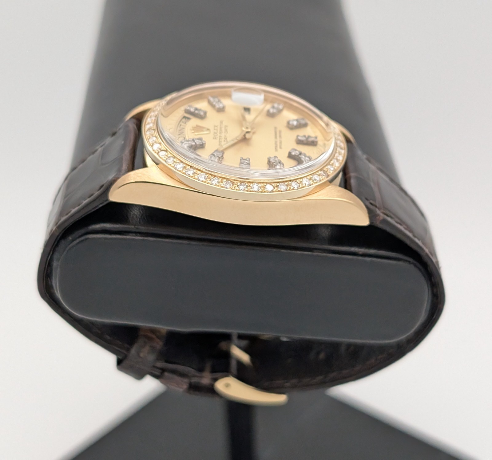 Rolex Day-Date | Ref. 1803 | Ø36mm | Diamond Gold Dial | Uhr aus 1973 #1586