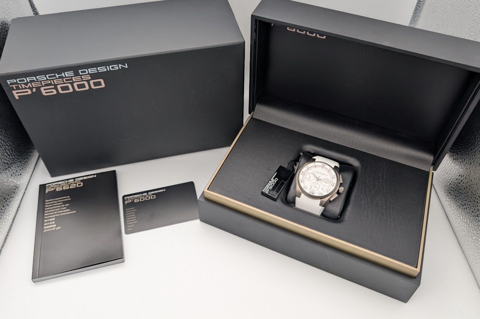 Porsche Design Dashboard Automatik Titan Uhr | Ref. 6620.11 | Ø44mm #1579