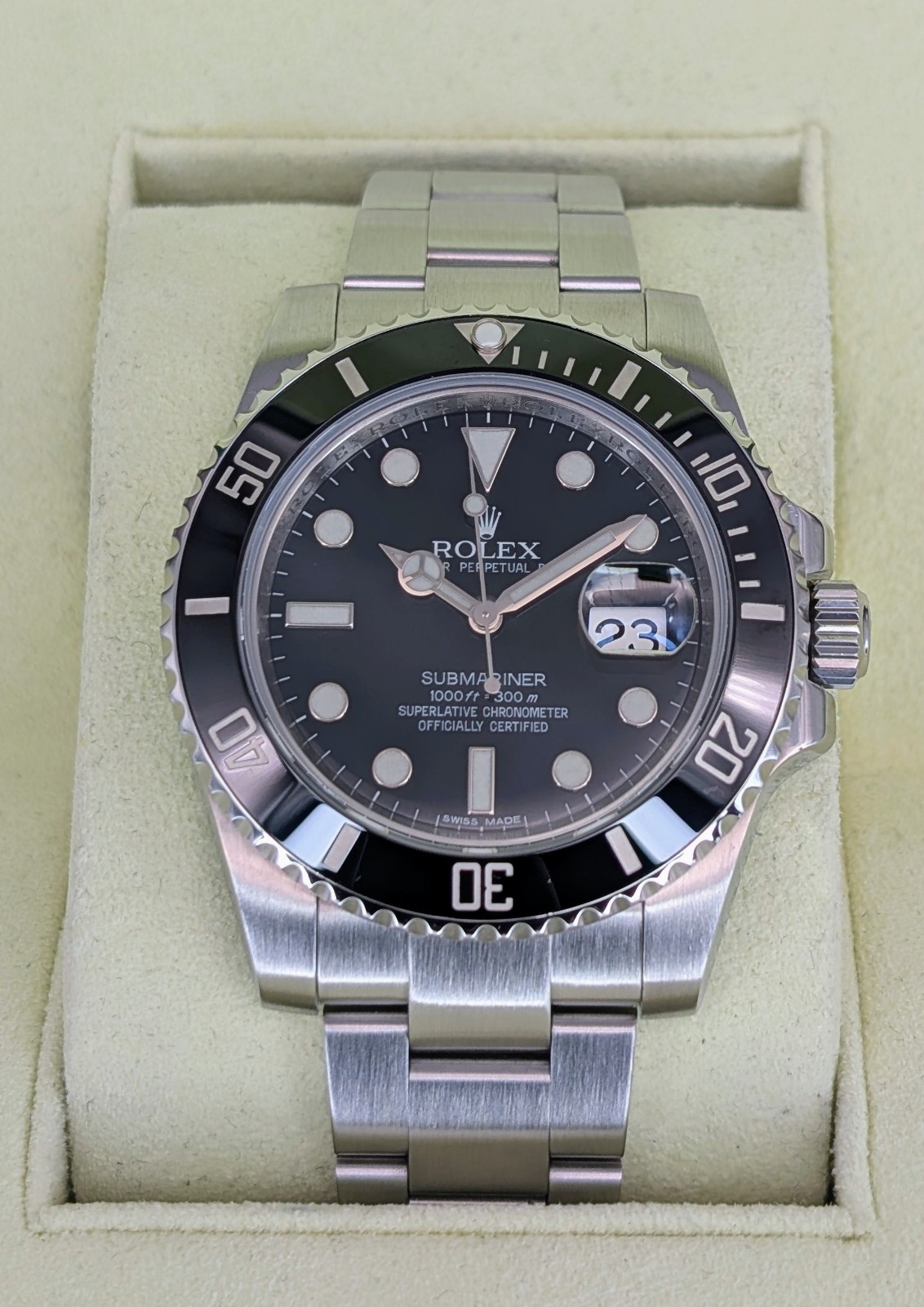 Rolex Submariner Date 116610LN | Ø40mm | Black/Dial | Uhr Full Set 2011 #1837