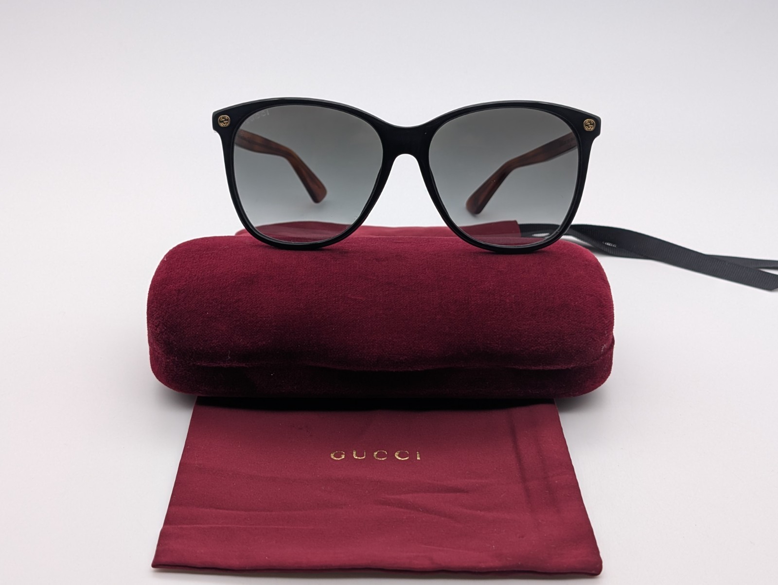 Gucci GG0024S Sonnenbrille 58[]16 140 Black #1791