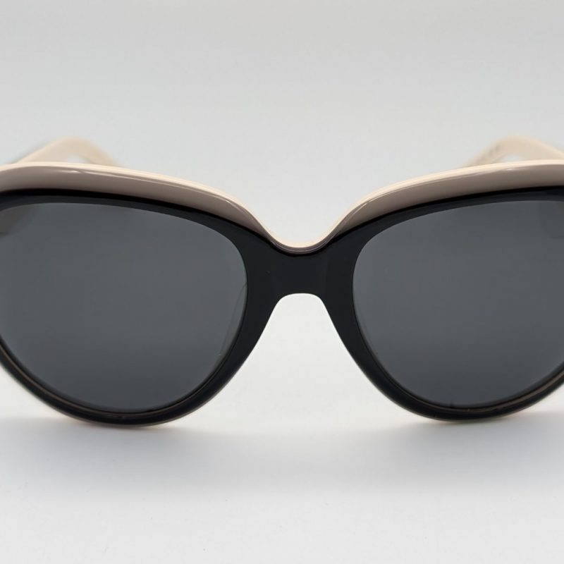 Moncler MC542S01 – Sonnenbrille - 55□19 – 140 Schwarz -Weiß #1802