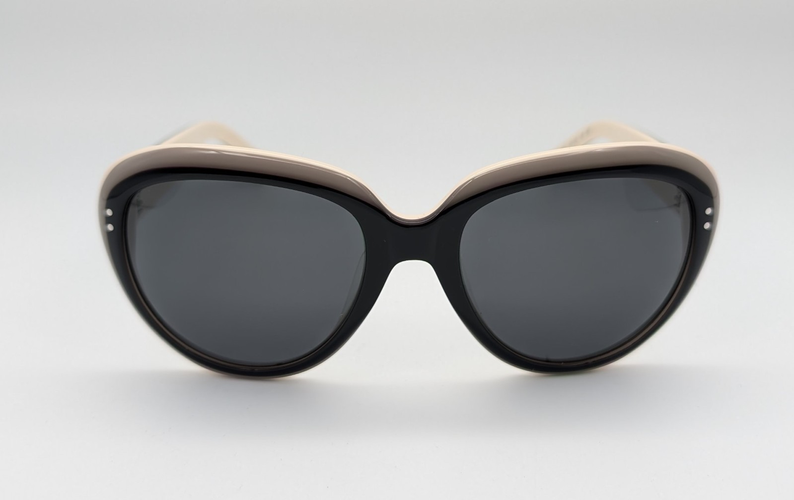 Moncler MC542S01 – Sonnenbrille - 55□19 – 140 Schwarz -Weiß #1802