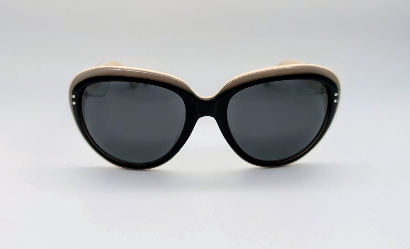 Moncler MC542S01 – Sonnenbrille - 55□19 – 140 Schwarz -Weiß #1802