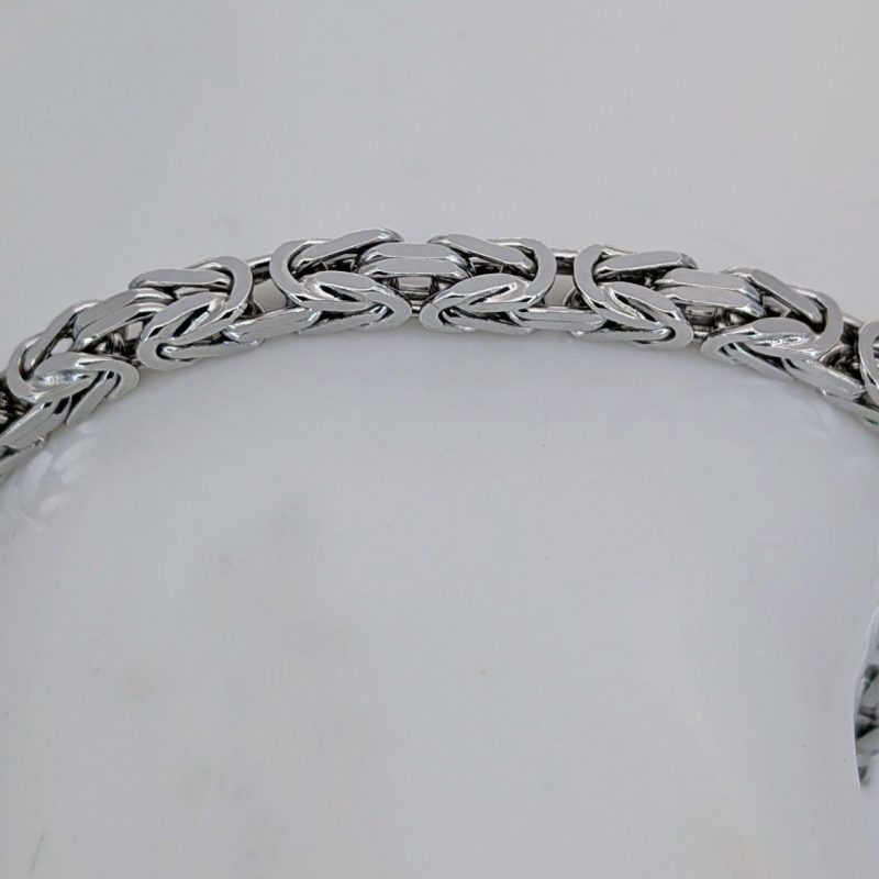 Königsarmband 925 Sterling Silber Kette - 16,75 g - Armband 20,50cm #1482