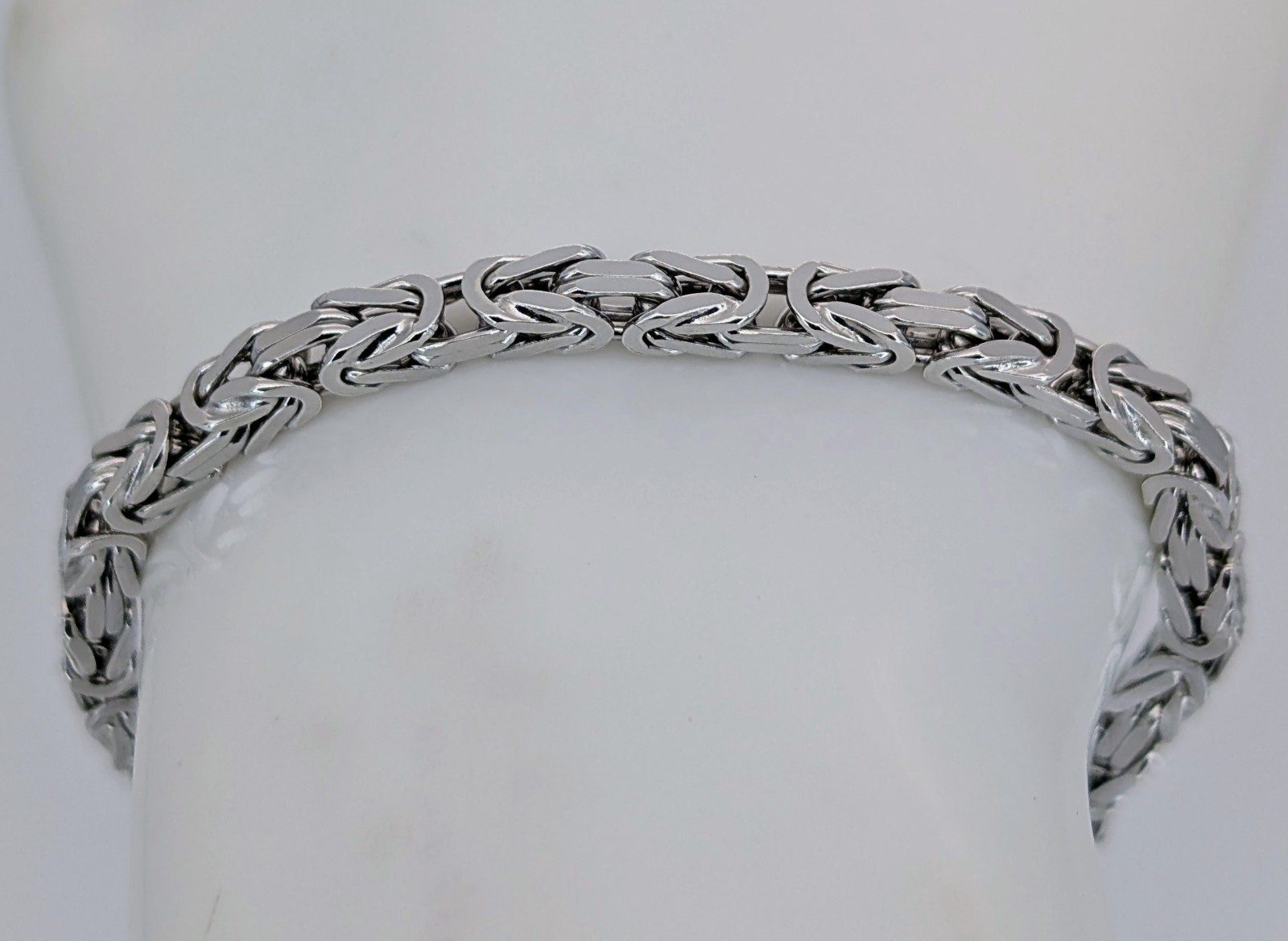 Königsarmband 925 Sterling Silber Kette - 16,75 g - Armband 20,50cm #1482