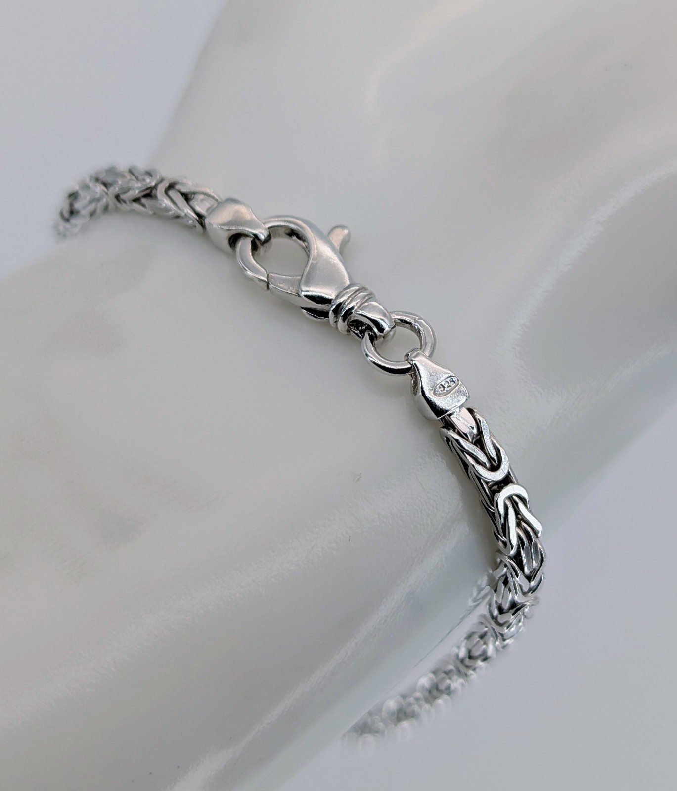 Königsarmband 925 Sterling Silber Kette - 10,55 g - Armband 21,50cm #1483