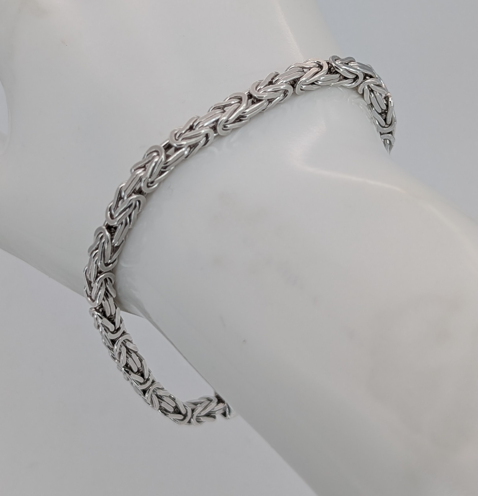 Königsarmband 925 Sterling Silber Kette - 19,80 g - Armband 21cm #1484