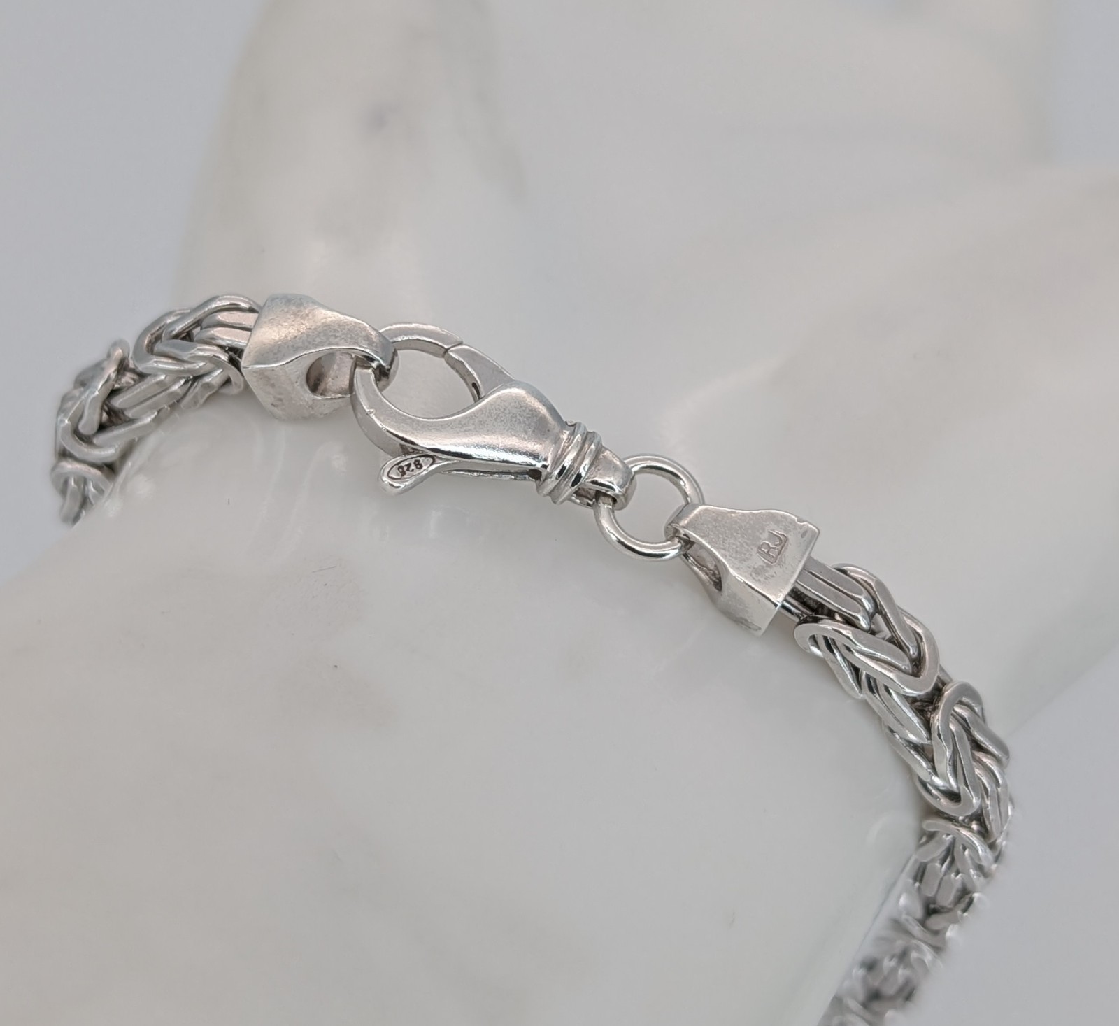 Königsarmband 925 Sterling Silber Kette - 19,80 g - Armband 21cm #1484