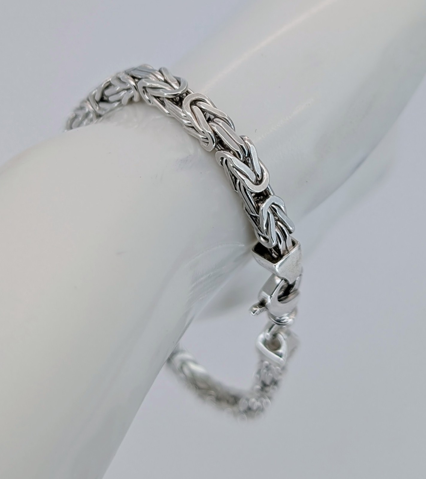 Königsarmband 925 Sterling Silber Kette - 19,80 g - Armband 21cm #1484